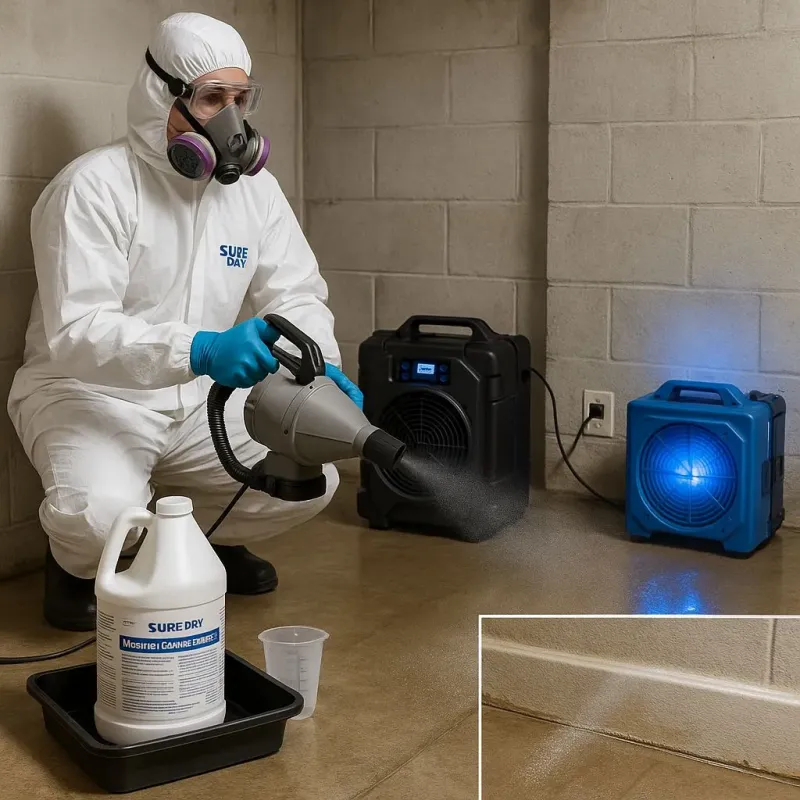 Sanitization and Odor Removal process in Saint Charles County, MO